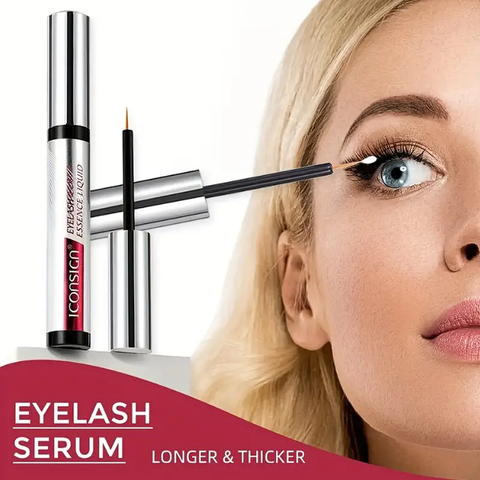 Eyelash Essence Liquid Lashes Serum , Vegan Eyelash Nourishing Liquid, Eyelash Enhancer Liquid For Longer, Thicker Lashes