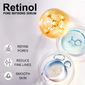 100ml Retinol PORE REFINING SERUM 77% Power Repairing Essence 3.38 Fl.Oz 100ml, Hydrating Serum For Face With Filtrate For Dull & Damaged Skin, Not Tested On Animals, No Parabens