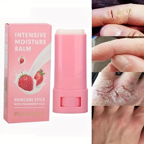 Water Peach Moisturizing Cream Stick For Dry Skin Hand Body Lotion Skincare Stick Unisex