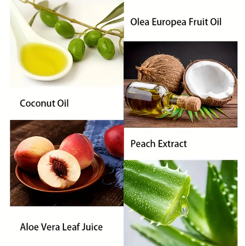 Peach Flavor Body Butter, Aloe Vera Skin Care Body Butter, Deep Moisturizing Body Skin, Lock Skin Moisture For Dry Skin