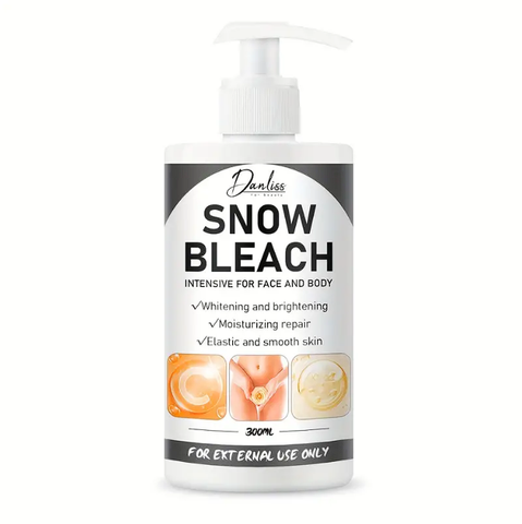 10.14oz Snow Bleach Cream For Face And Body, Underarm Cream, Rejuvenates And Moisturizes For Armpit, Neck, Knees, Suitable For All Skin Types