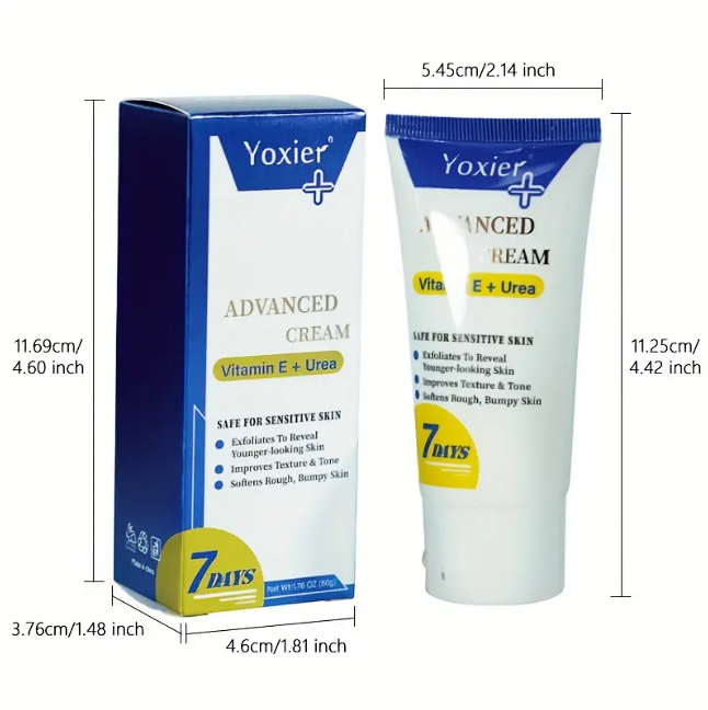 50g/1.76 Oz Vitamin E Skin Care Body Moisturizer Cream, Hydrates, Softens Skin, Improves Elasticity, Skin Looks Visibly Younger