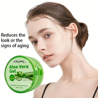 300g Aloe Vera Gel Cleanser - Moisturizing, Pore-Shrinking, After-Sun Care - Prevents Skin Inflammation and Acne