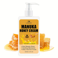 5.07oz Manuka Honey Body And Face Cream - Moisturizer Lotion For Dry Skin, For Women And Men Daily Skin Care