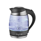 MegaChef 1.8L Glass Stainless Steel Electric Tea Kettle