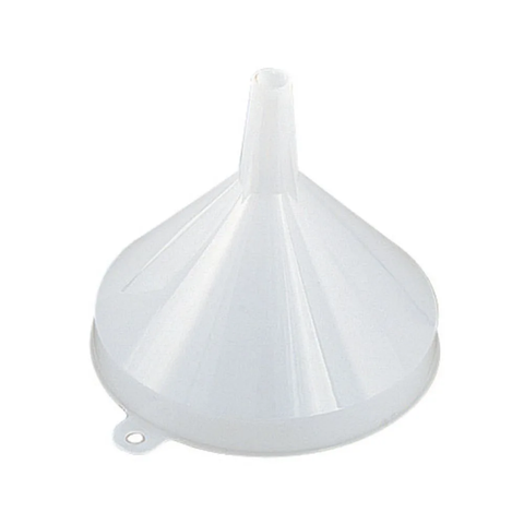 Browne 368 8 oz Funnel - Plastic, White