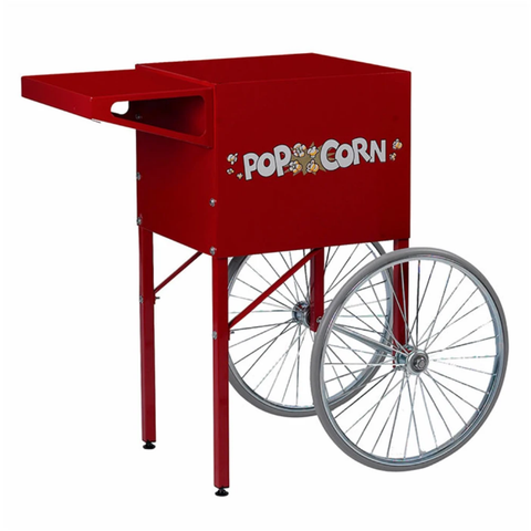 Gold Medal 2669CR Ultra 60 Special Cart w/ Storage Compartment & 2 Spoke Wheels, Red
