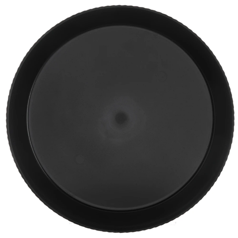 Carlisle 652703 10-3/8" Round WeaveWear Platter - Plastic, Black