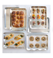 Nordic Ware Naturals Silver Quarter Sheet Pans, 6 Pack