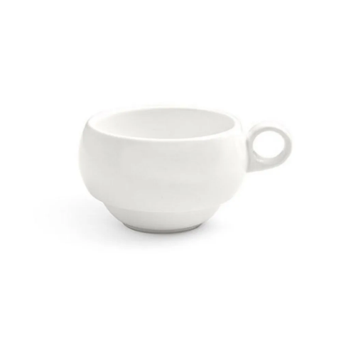 Front of the House DCS026BEP23 9 oz Catalyst® Cup - Porcelain, White. Case of 12