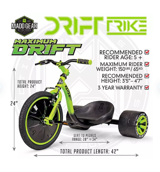 10 Migliori Drift Trike Madd In Italia - Foto 11