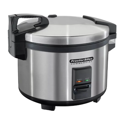 Proctor Silex 37540 40 Cup Rice Cooker w/ Auto Cook & Hold, 120v