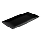 GET ML-287-BK Rectangular Display Tray, 15" x 7 1/2", Melamine, Black