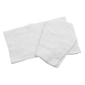 Winco BTW-30 White Cotton Bar Towel, 16" x 19". 1 Dozen