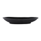 Elite Global Solutions JW7309-B Melamine Dinner Plate - 9" x 5 3/4", Black. Case of 6