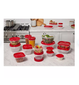 Rubbermaid 64-Piece TakeAlongs Food Storage Set with 30-Quart Storage Tote