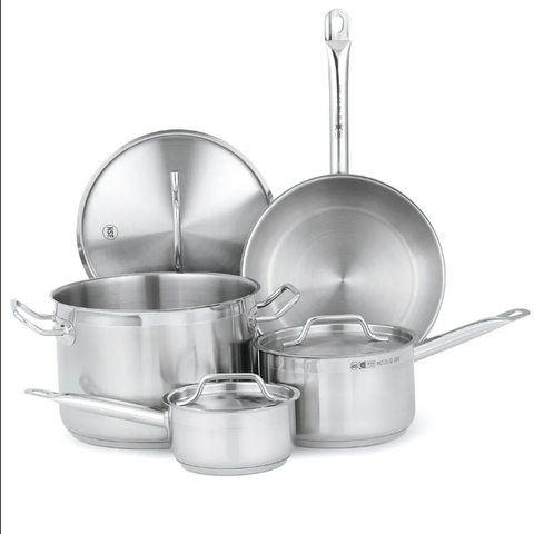 Vollrath 3822 Optio™ Deluxe Cookware Set (7) piece - Stainless Steel, Induction Ready