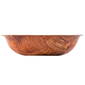 Tablecraft 206 6" Woven Wood Salad Bowl, Mahogany, Round Bottom, 4 Ply