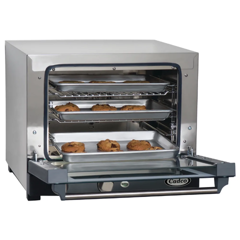 Cadco OV-003 Quarter-Size Countertop Convection Oven, 120v