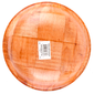 Tablecraft 208 8" Woven Wood Salad Bowl, Mahogany, Round Bottom, 4 Ply. 1 Dozen