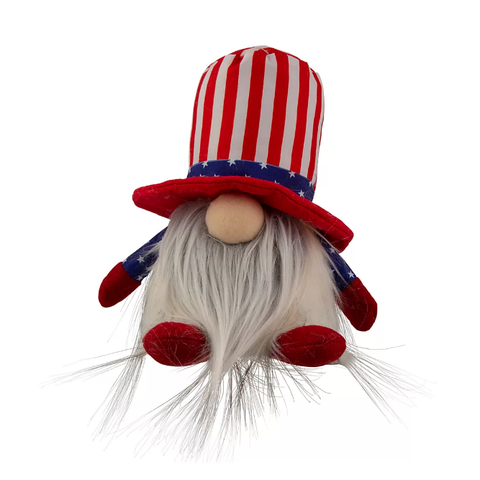 Northlight Americana 6.75" July 4th Light Up Male Gnome