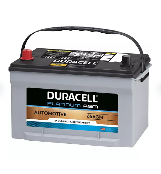 Duracell AGM Automotive Battery - Group Size 65 – Openbax