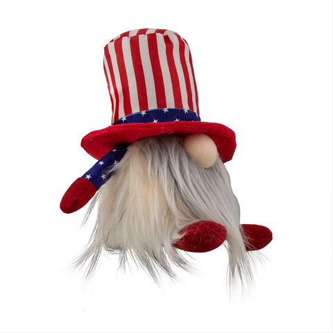 Northlight Americana 6.75" July 4th Light Up Male Gnome