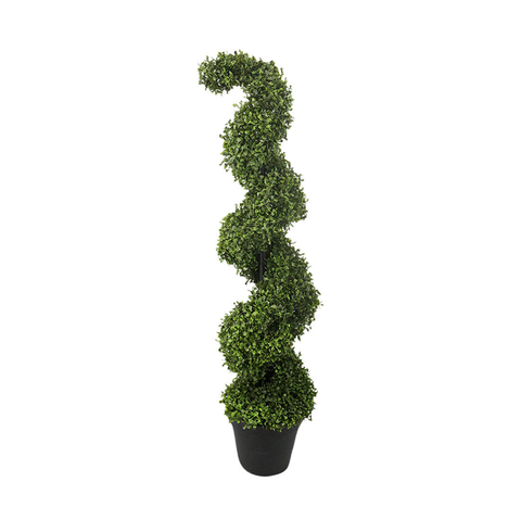 42" Spiral UV Coated Topiary with Pot