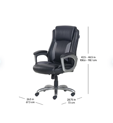 Serta Memory Foam Manager's Office Chair