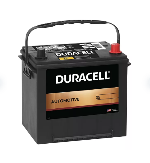 Duracell Automotive Battery, Group Size 35 – Openbax