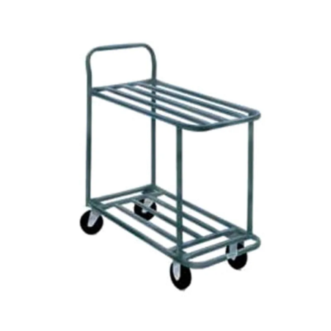 Winholt 110 2 Level Steel Utility Cart w/ 600 lb Capacity, Flat Ledges