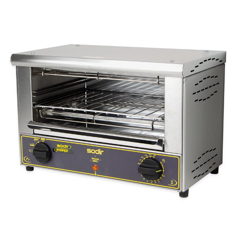 Equipex BAR-100/1 Countertop Commercial Toaster Oven w/ (1) Rack, 120v