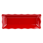 GET ML-87-RSP Rectangular Display Tray, 17 1/2" x 6 3/4", Melamine, Red