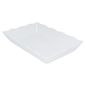 GET ML-88-W Rectangular Display Tray, 13 3/4" x 9 1/2", Melamine, White