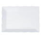 GET ML-88-W Rectangular Display Tray, 13 3/4" x 9 1/2", Melamine, White