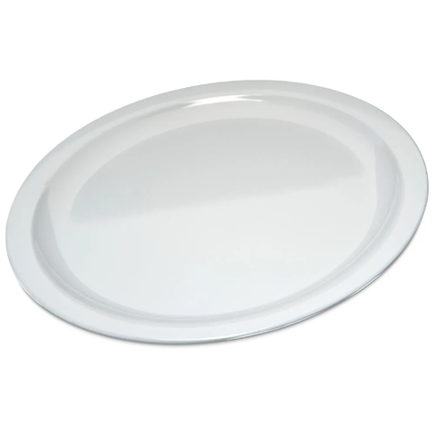 Carlisle KL11602 10" Melamine Dinner Plate, White. Case of 48