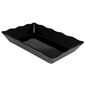 GET ML-88-BK Rectangular Display Tray, 13 3/4" x 9 1/2", Melamine, Black