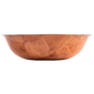 Tablecraft 210 10" Woven Wood Salad Bowl, Mahogany, Round Bottom, 4 Ply. 1 Dozen