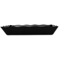 GET ML-88-BK Rectangular Display Tray, 13 3/4" x 9 1/2", Melamine, Black