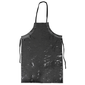 Winco BAW-2540BK Nylon Dishwashing Apron - 40" x 25 1/2", Black