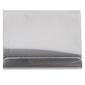 Tablecraft B17 Stainless Steel Card Holder w/ Lip, 2 1/2 x 2 x 2"