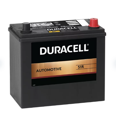 Duracell Automotive Battery, Group Size 51R