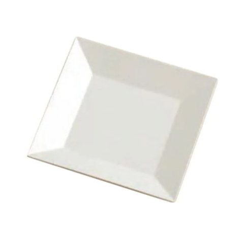 American Metalcraft SQP10 12" Square Endurance Platter - Melamine, White