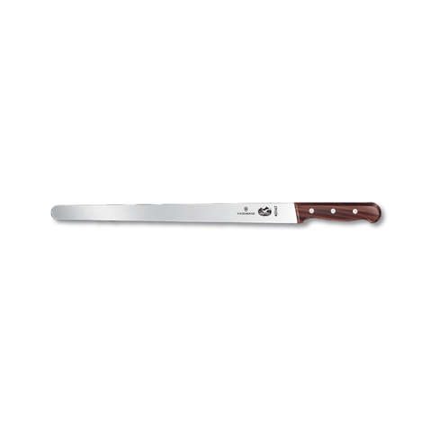 Victorinox - Swiss Army 5.4200.36 Straight Slicer Knife w/ 14" Blade, Rosewood Handle