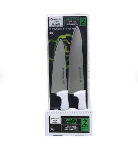 Member's Mark Cook's Knives Set with Non-Slip Handle (2 pk.)