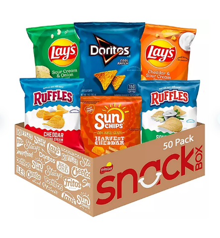 Frito-Lay Cool and Tangy Mix Variety Pack (50 ct.)