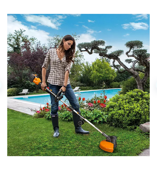 WORX 40V Power Share 13" Cordless Grass Trimmer/Edger with Command Feed