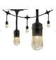 EcoScapes 36' LED Shatterproof Cafe String Lights (18 bulbs) by Enbrighten