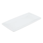 GET ML-287-W Rectangular Display Tray, 15" x 7 1/2", Melamine, White