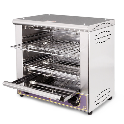 Equipex BAR-200/1 Countertop Commercial Toaster Oven w/ (2) Racks, 120v